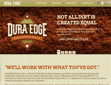 Tablet Screenshot of duraedge.com
